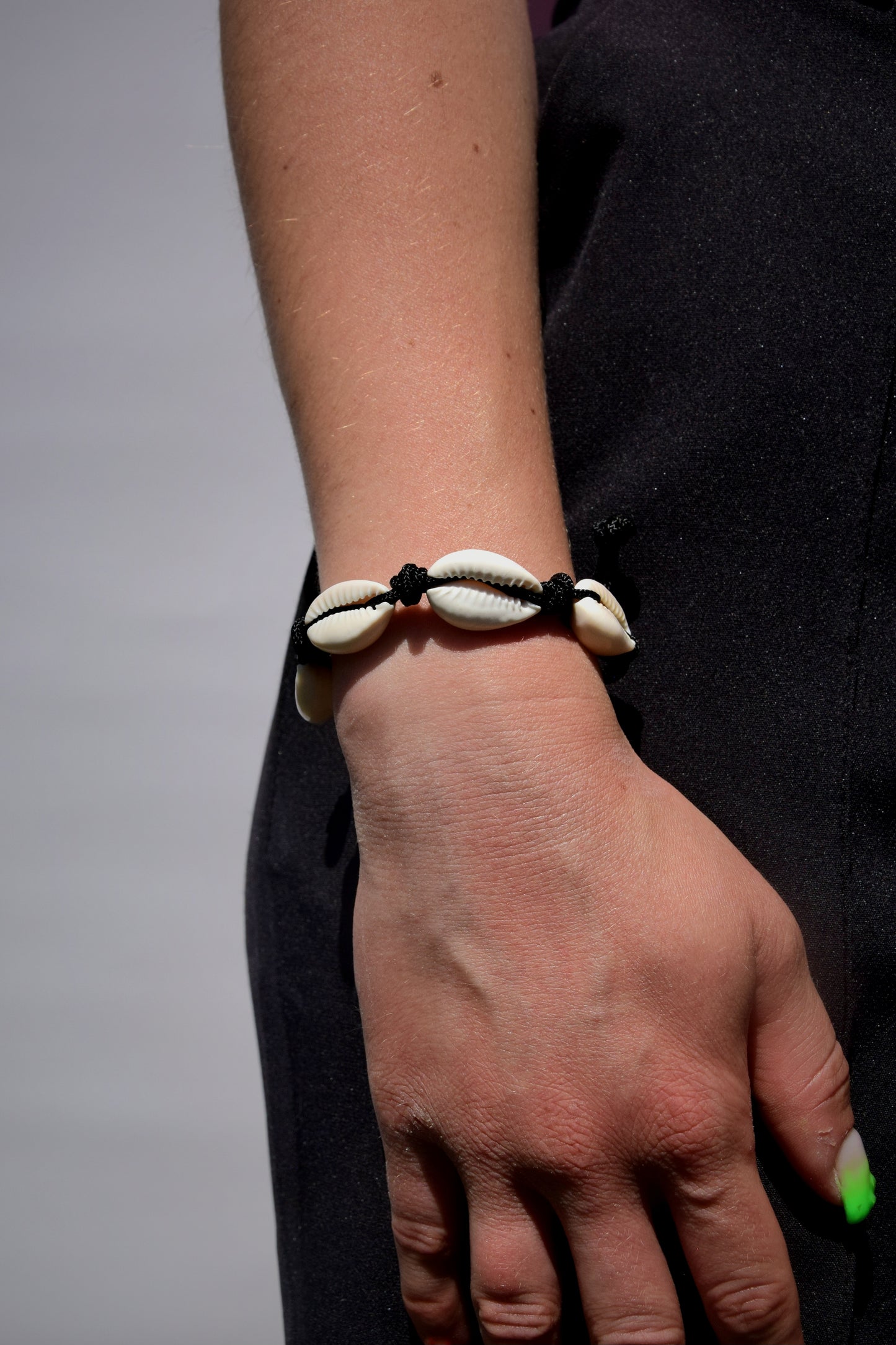 Bracelet coquillages seul