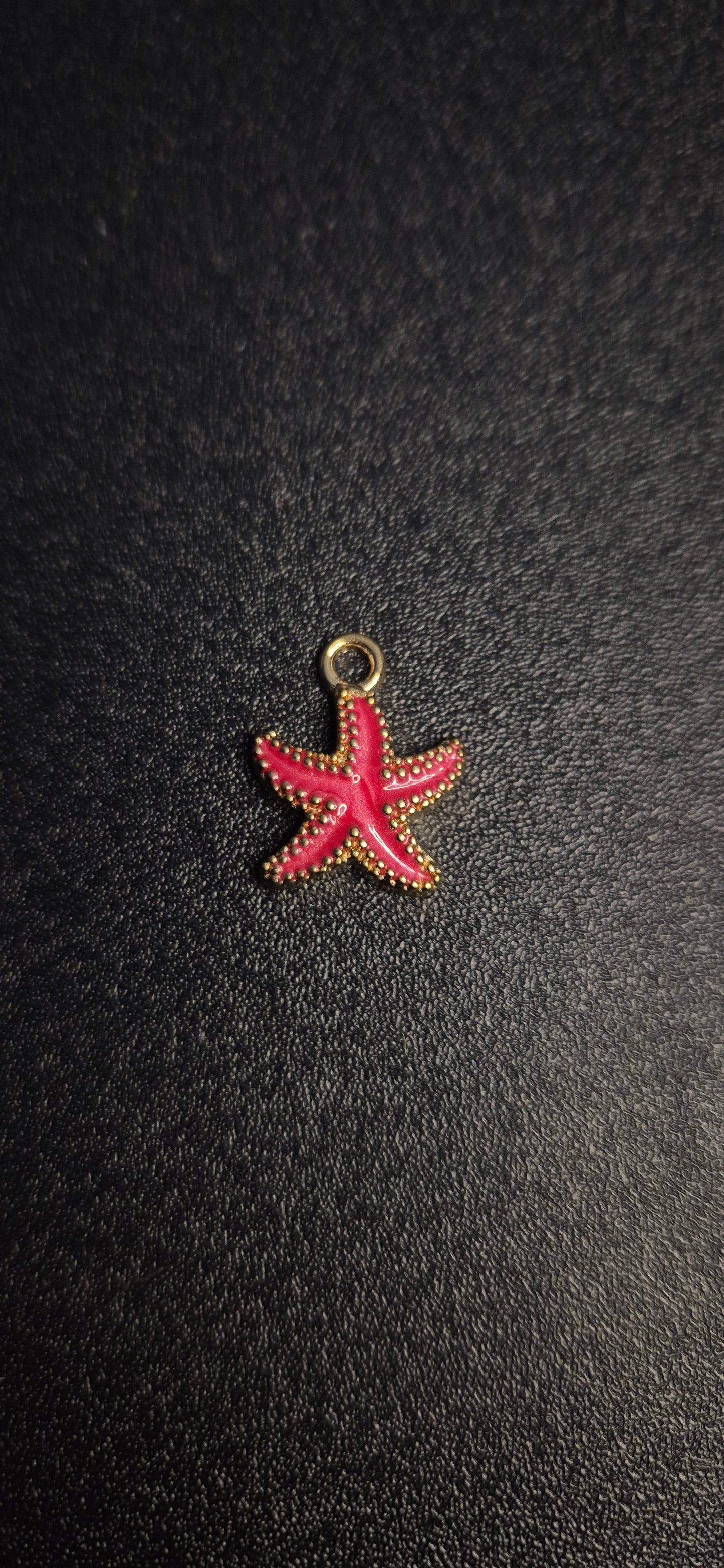 Breloque Étoile de mer Rouge