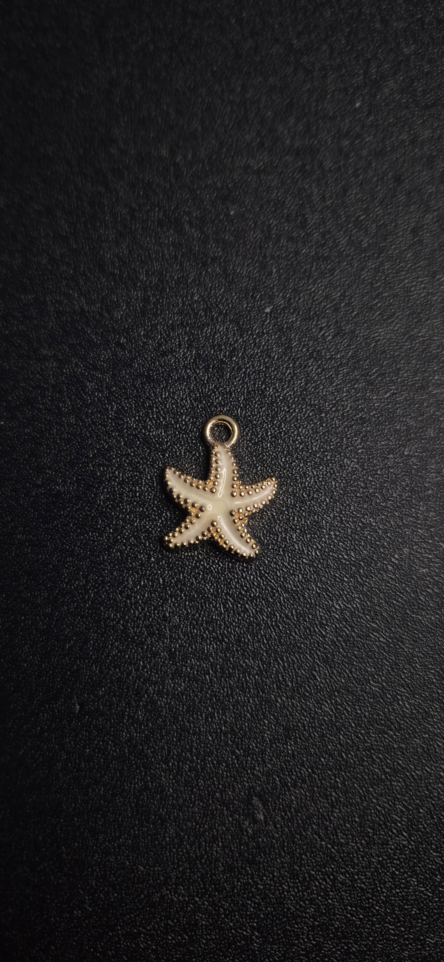 Breloque Étoile de Mer blanche