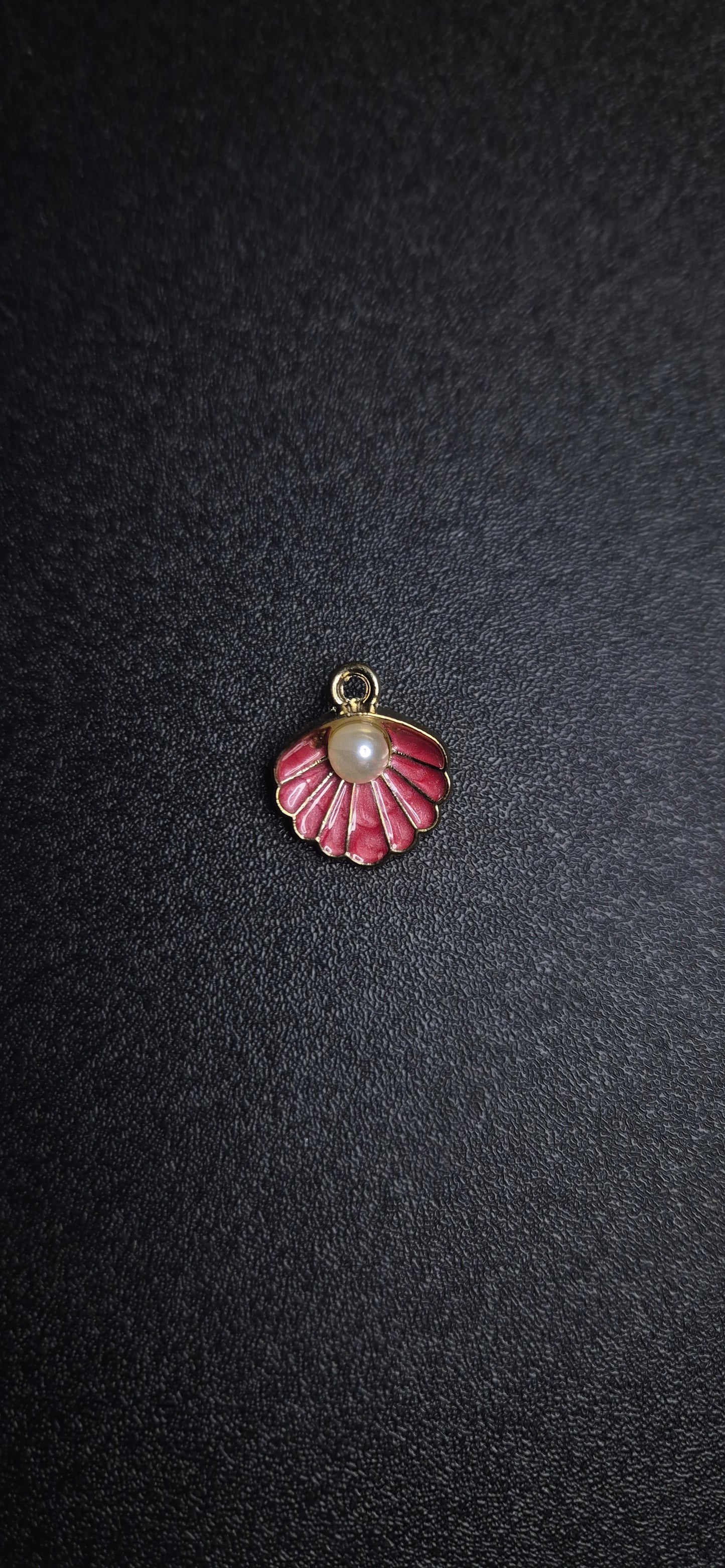 Breloque Coquillage Rose