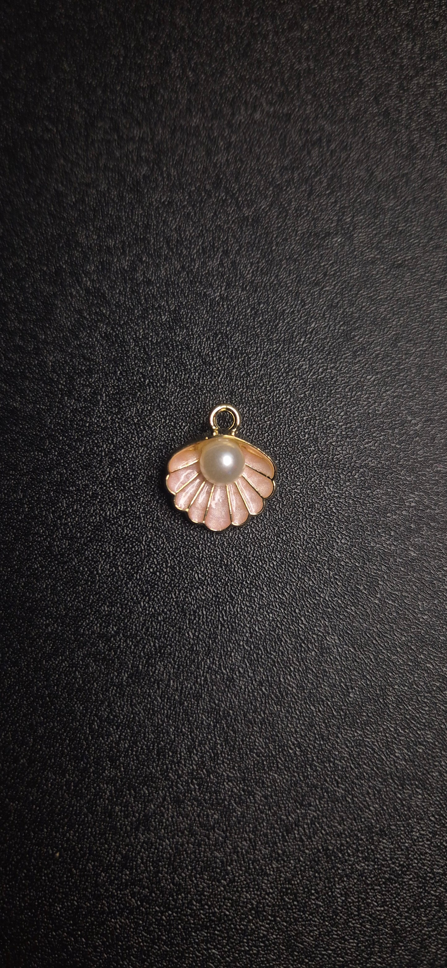 Breloque Coquillage Rose pâle